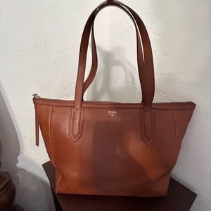Fossil Sydney Tote - Medium Brown